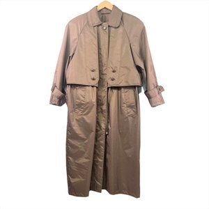 RAINSHEDDER Trenchcoat Sz Brown Sz 4P